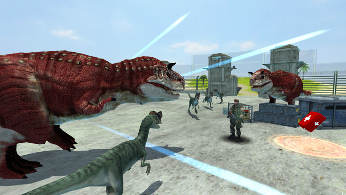 Dinosaur: Mercenary War Game Screenshot