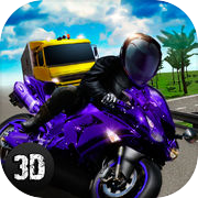 Moto Traffic Rider 3D: Speed ​​City Racing Full