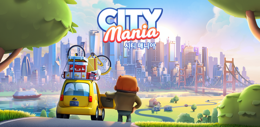 Banner of City Mania: 도시 건설 게임 