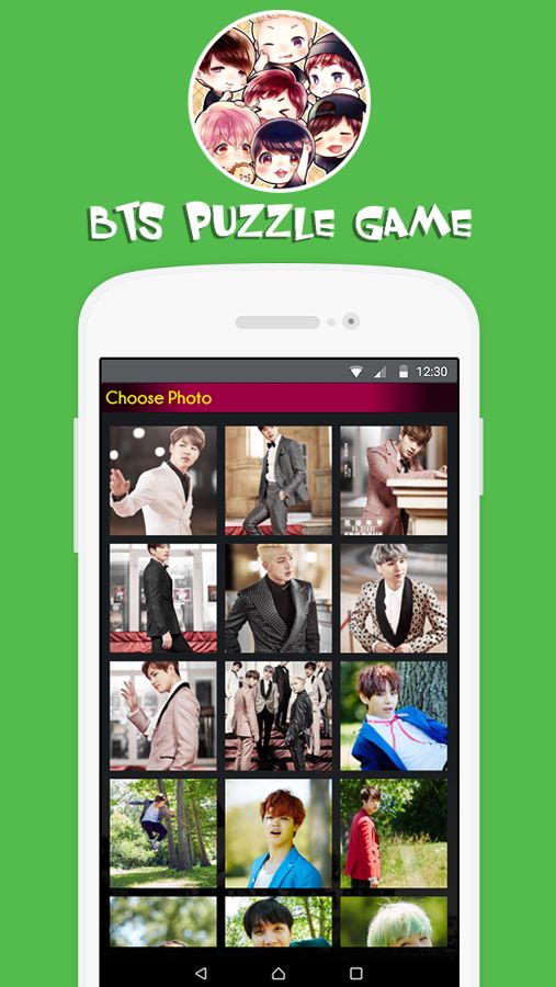 💘 BTS Bangtan Puzzle Game ภาพหน้าจอเกม
