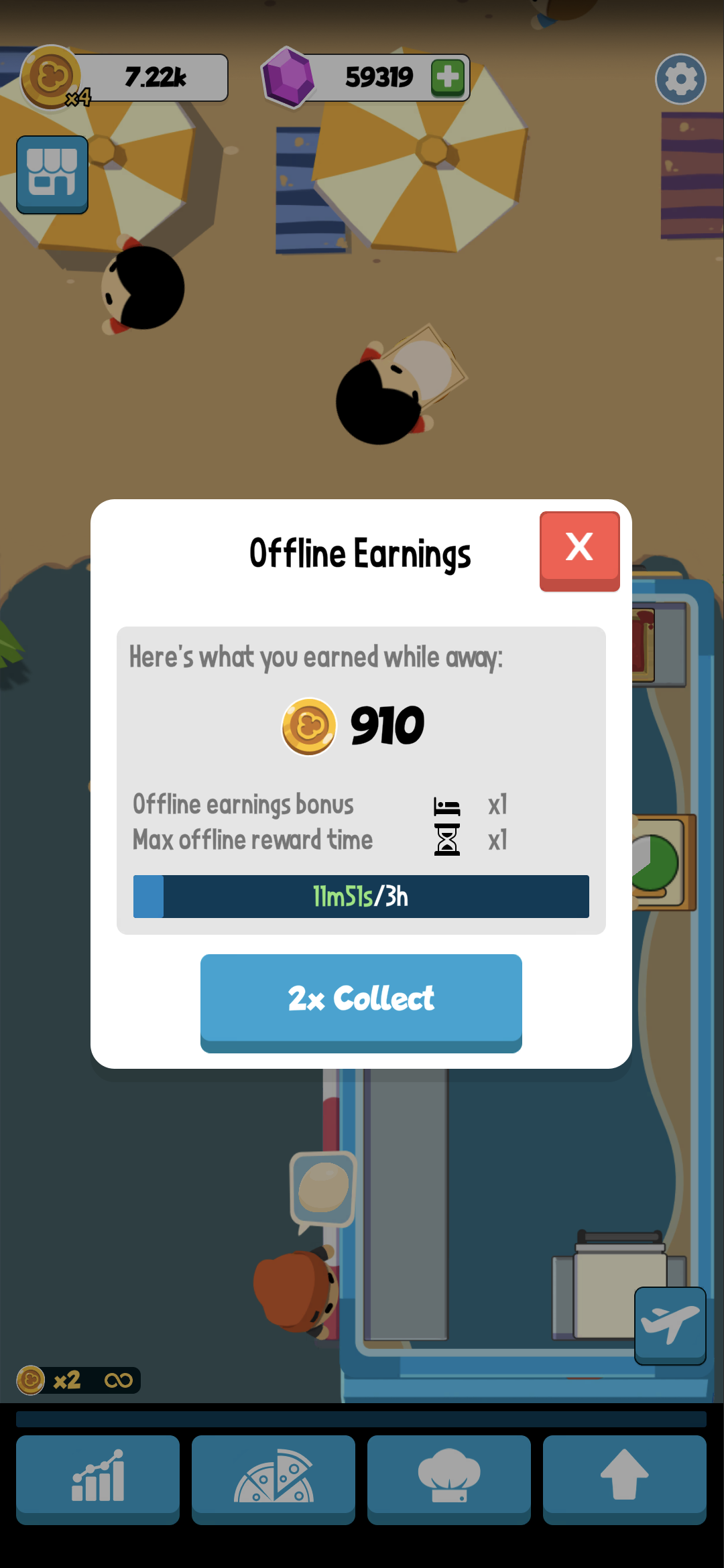 Idle Pizza – Restaurant Tycoon Game Screenshot