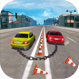 Chained Cars Stunt Game