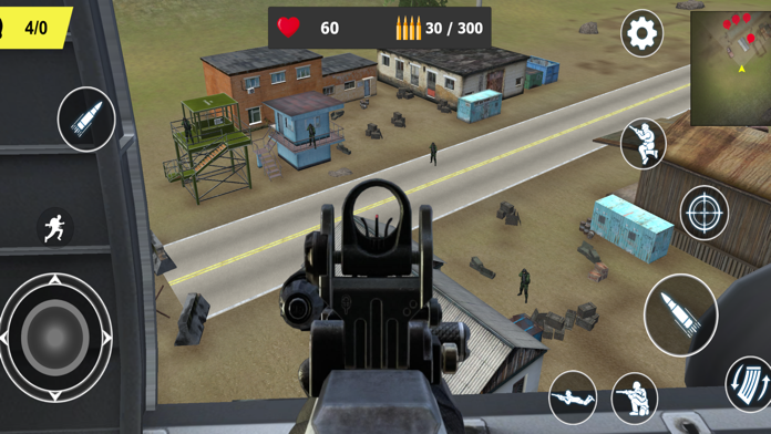 Soldier and Tank Game Game Screenshot