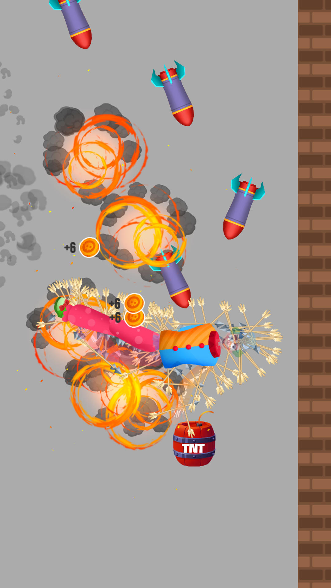 Ragdoll Fall: Push & Destroy Game Screenshot