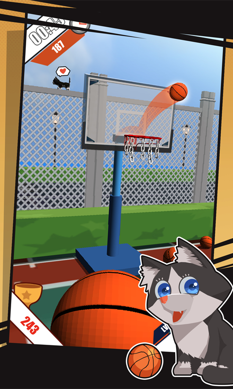 Cuplikan Layar Game 指尖街头篮球