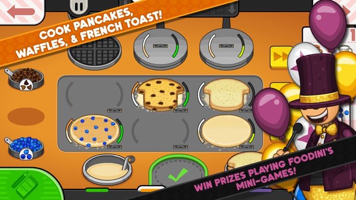 Screenshot of Papa's Pancakeria To Go!