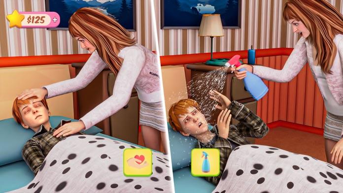 Captura de Tela do Jogo Can You Be A Mother? BabyCare