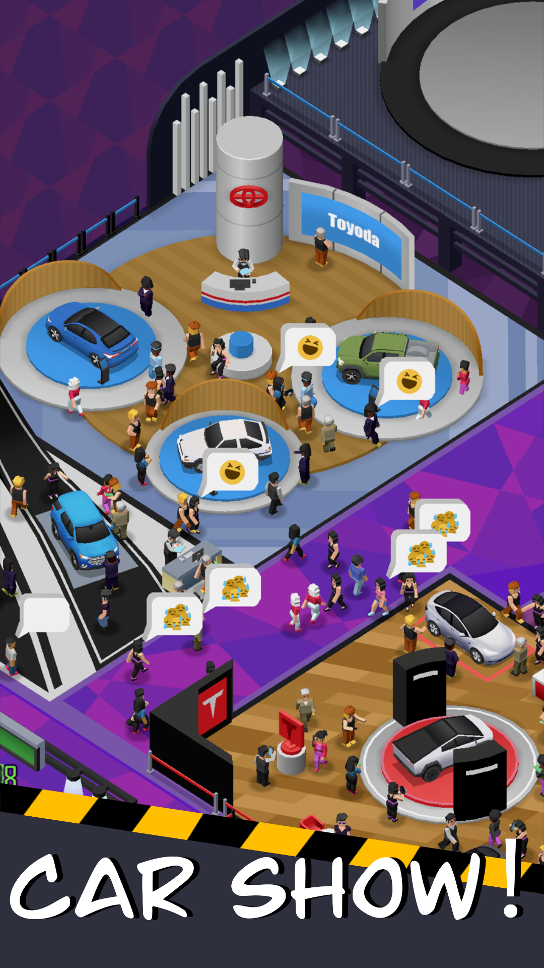 Captura de Tela do Jogo Idle Car Expo Master - Tycoon