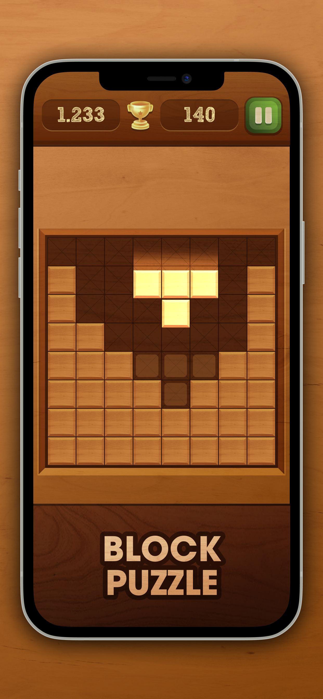 Block Puzzle - Wood Block ゲームのスクリーンショット