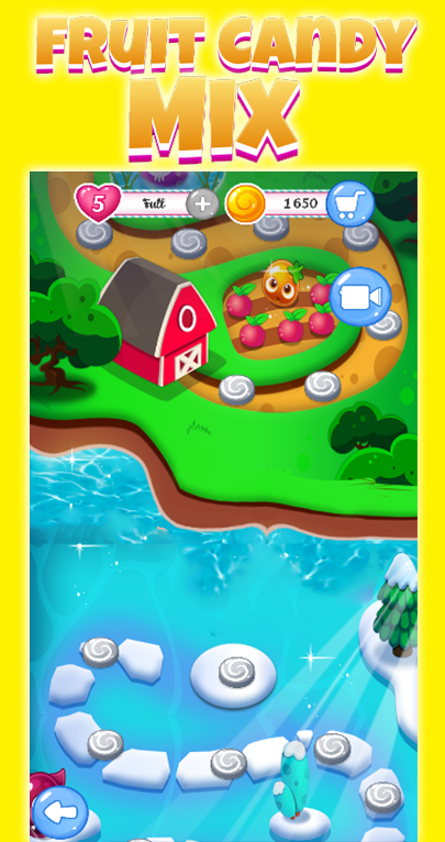 Fruit Candy Mix Game Screenshot