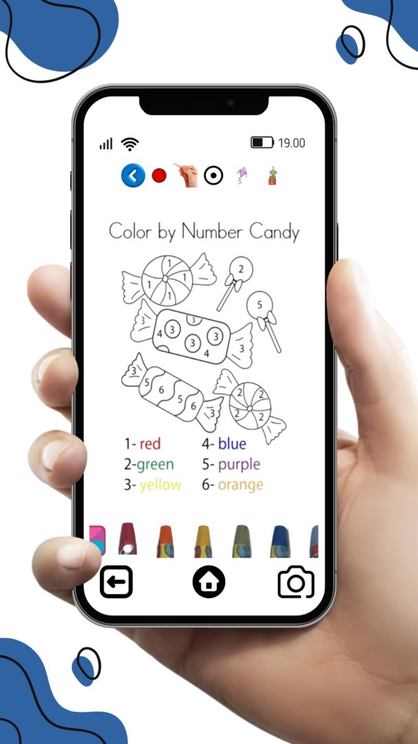 Screenshot of Coloring for Kindergarten