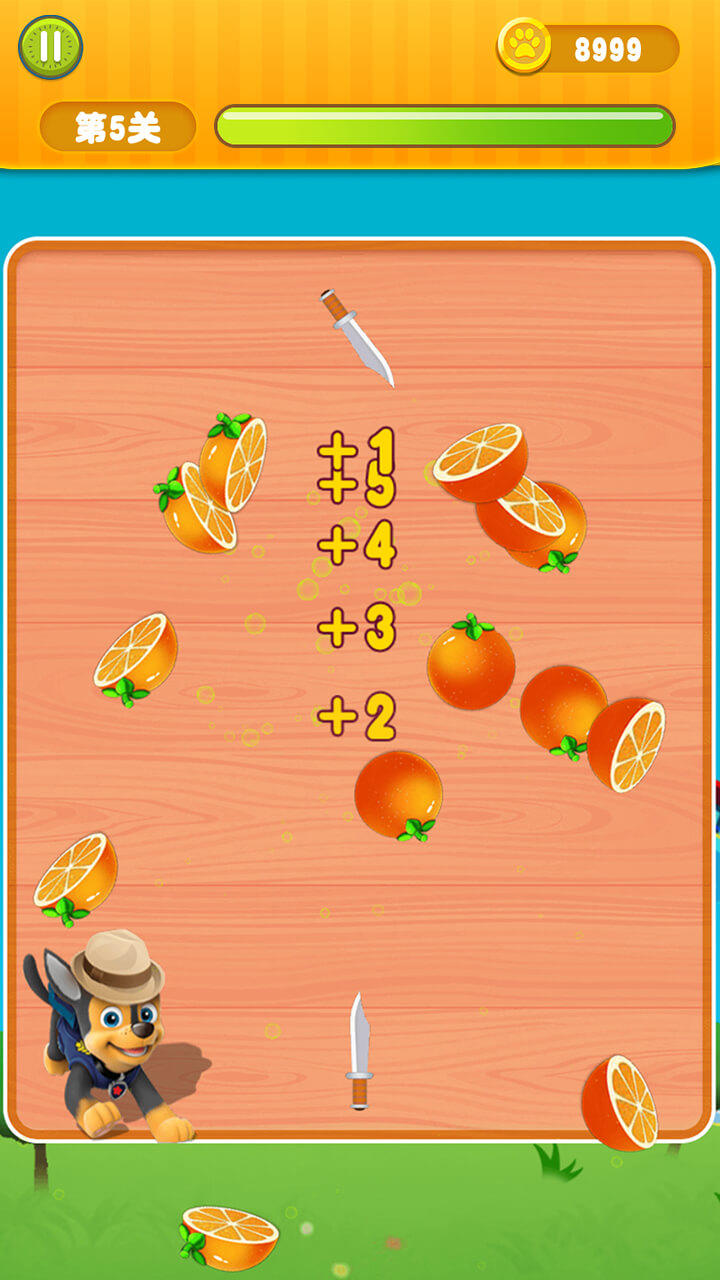 宝宝切西瓜 Game Screenshot