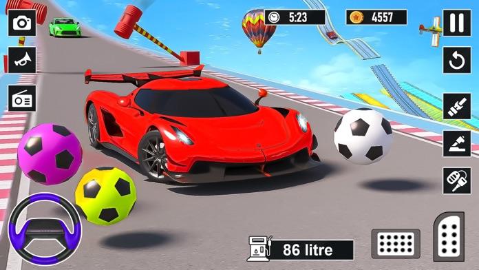 Captura de Tela do Jogo Ramp car Stunt: Race Master