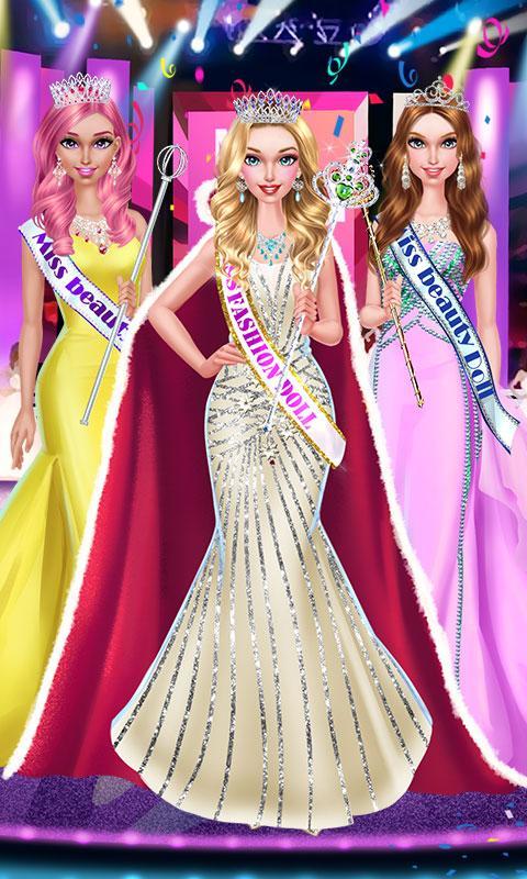 Fashion Doll - Beauty Queen Game Screenshot