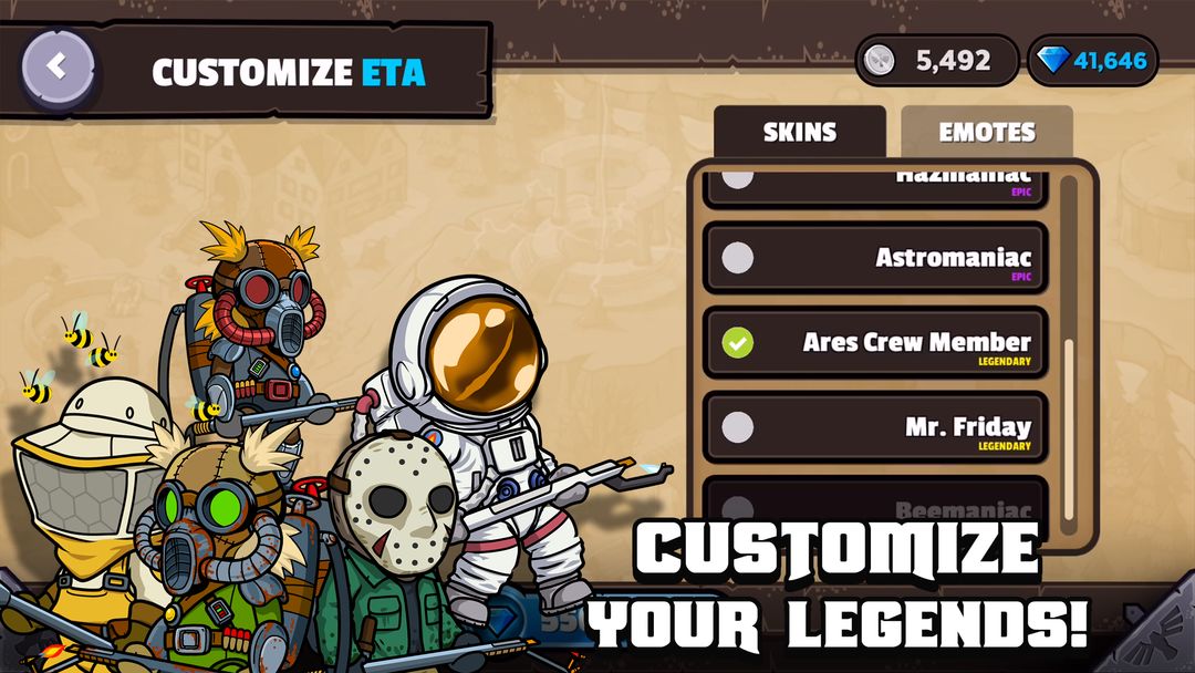 Mini Legends screenshot game