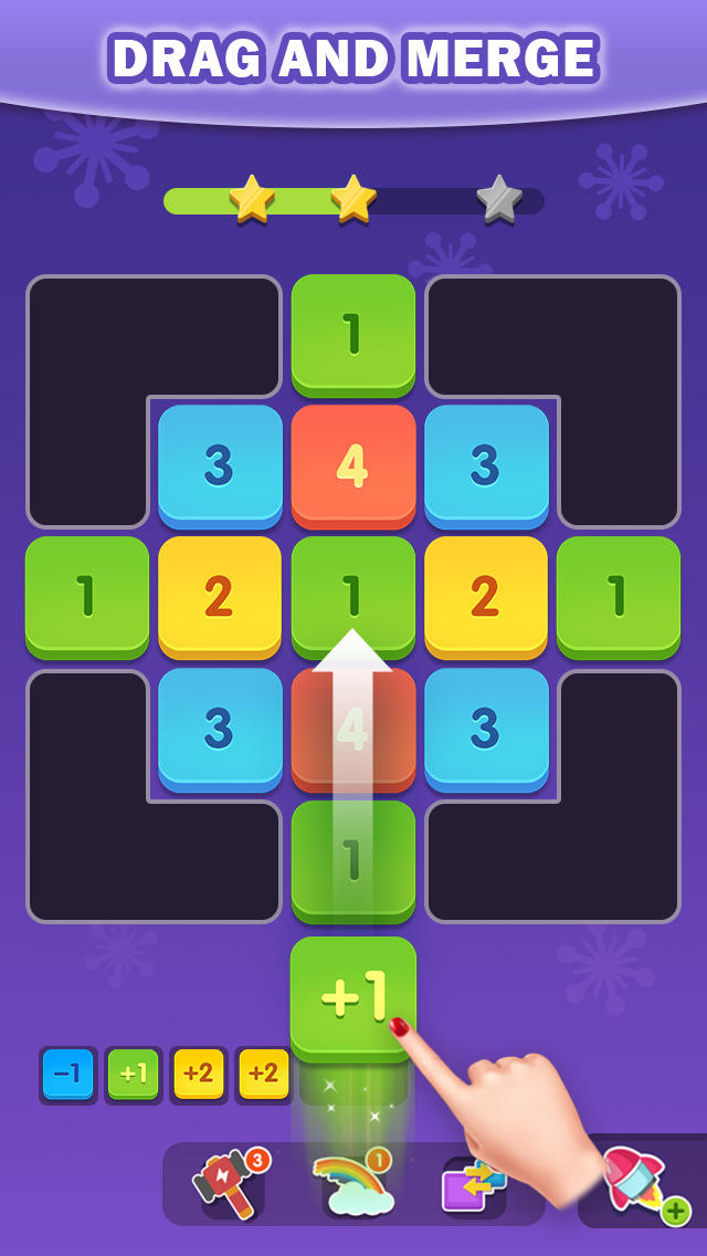 Merge Plus Game Screenshot