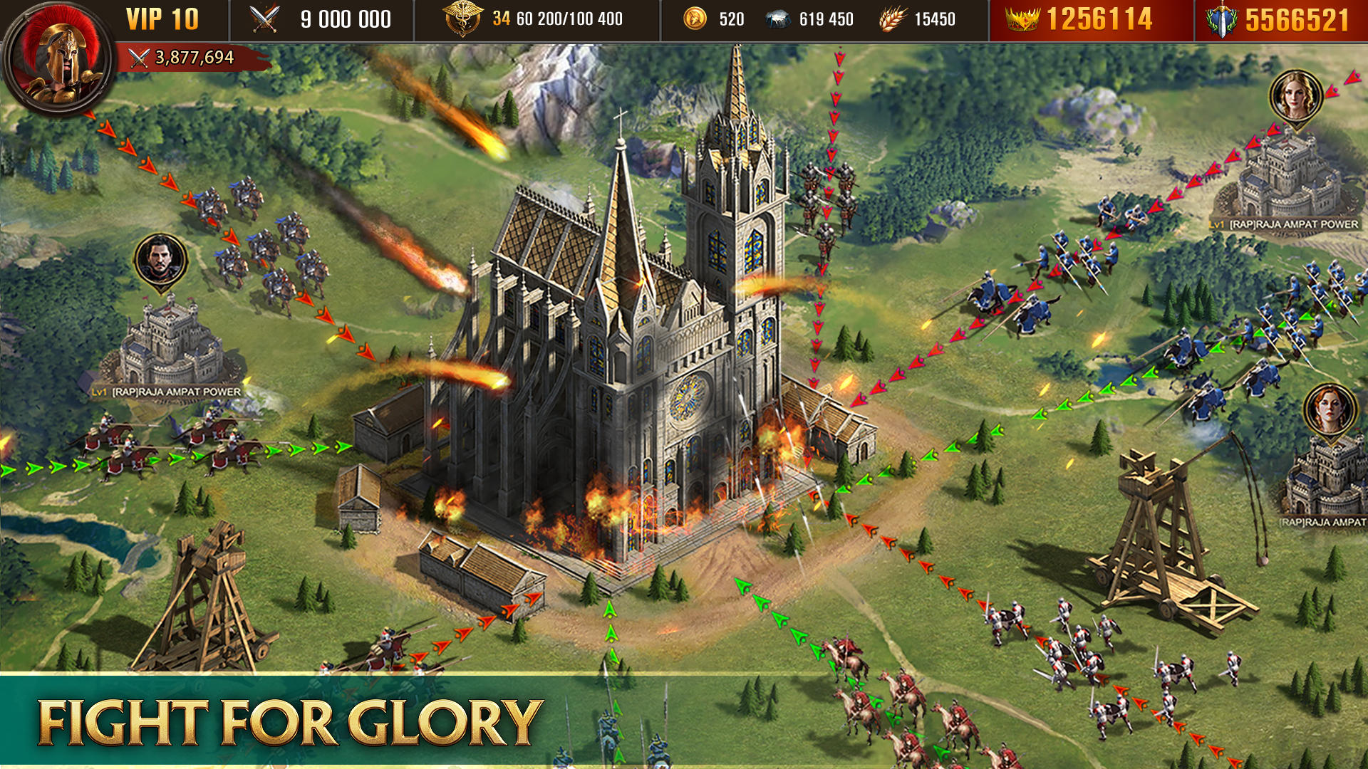 Screenshot of Fire and Glory: Blood War