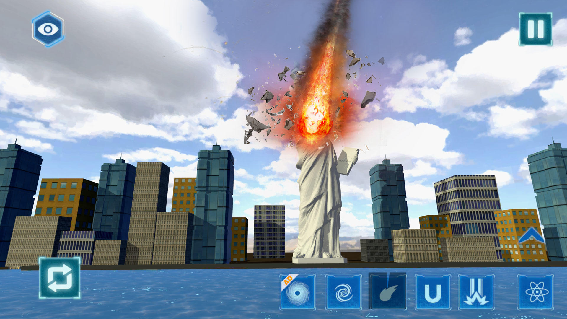 Screenshot 1 of Destrua a cidade: esmague a cidade 1.0.2