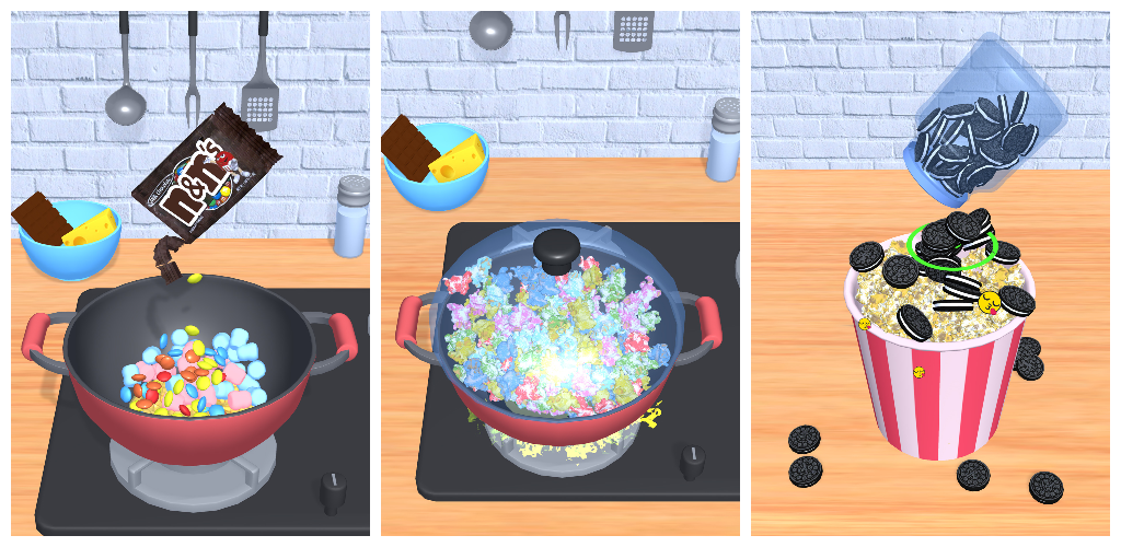 Popcorn Maker Игра Кукурузный Город Мобильная Версия Андроид IOS.