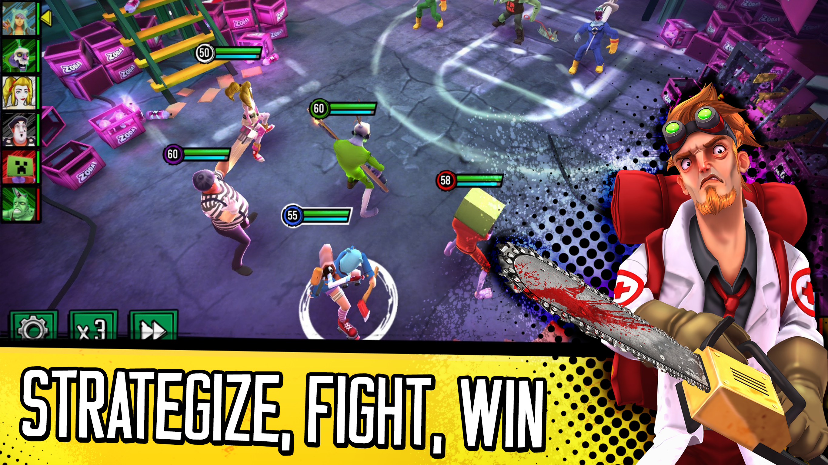 Zombie Zombies Game Screenshot