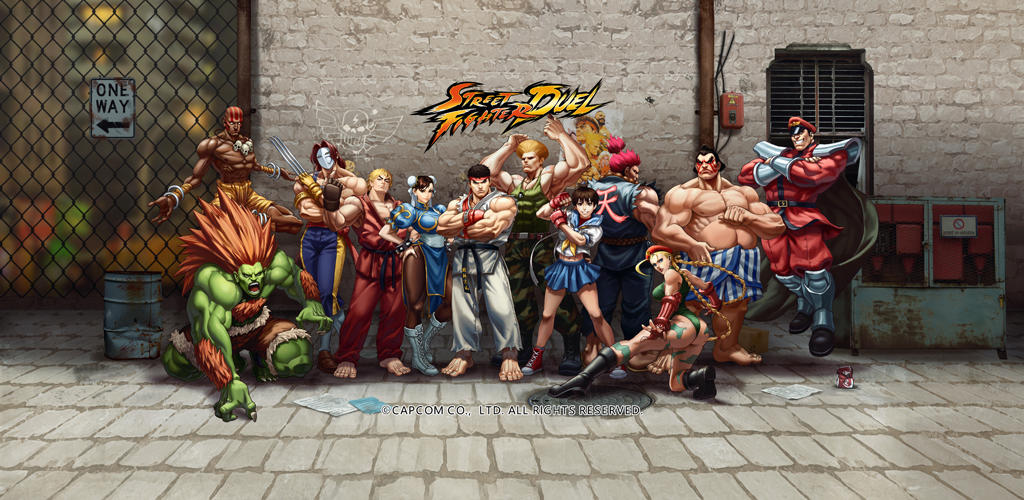 Screenshot of the video of Street Fighter: Duel