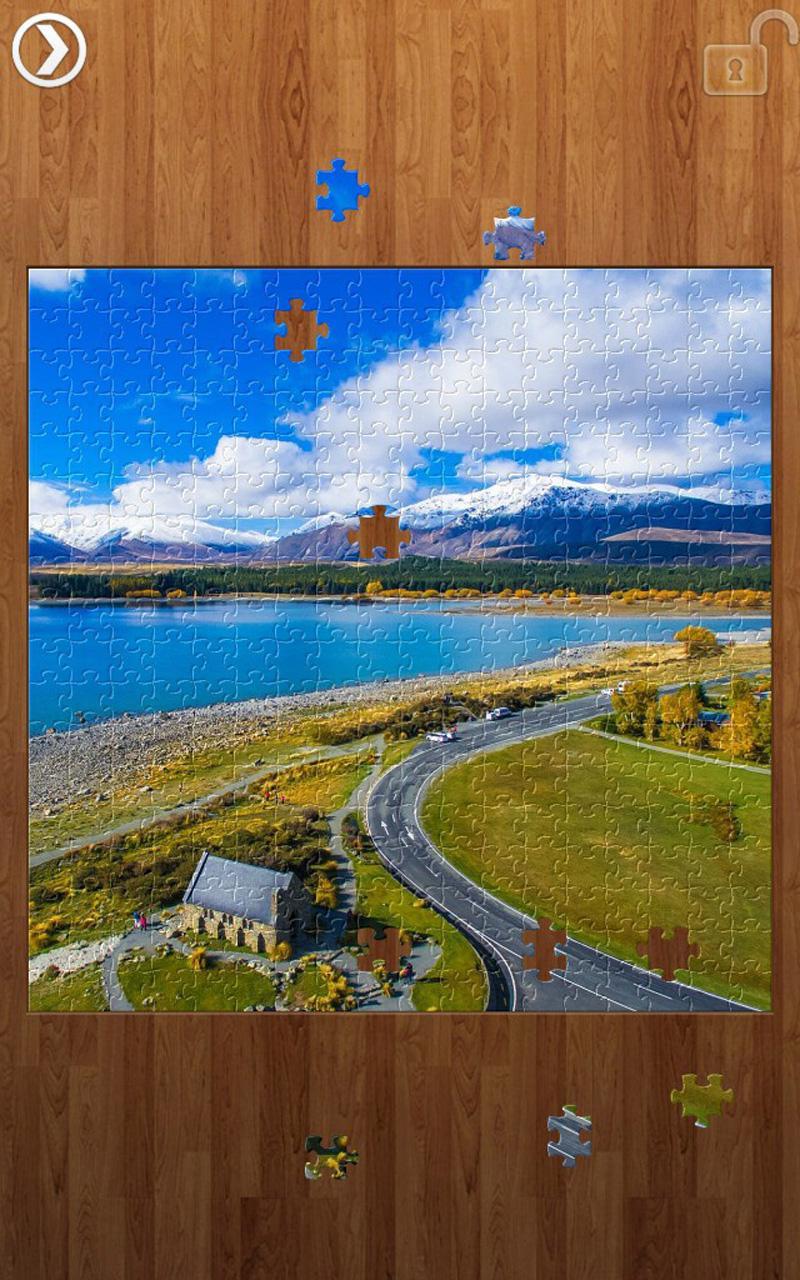 New Zealand Jigsaw Puzzles Game Screenshot