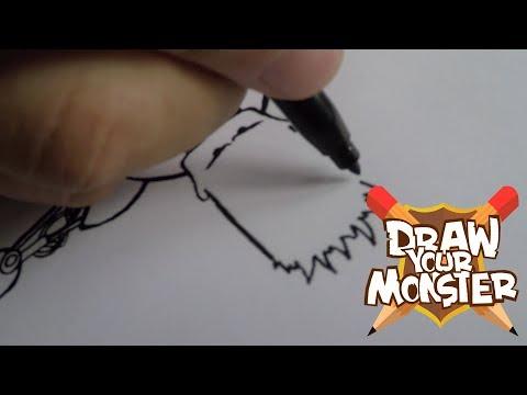 Captura de Tela do Vídeo de Draw Your Monster - Idle RPG