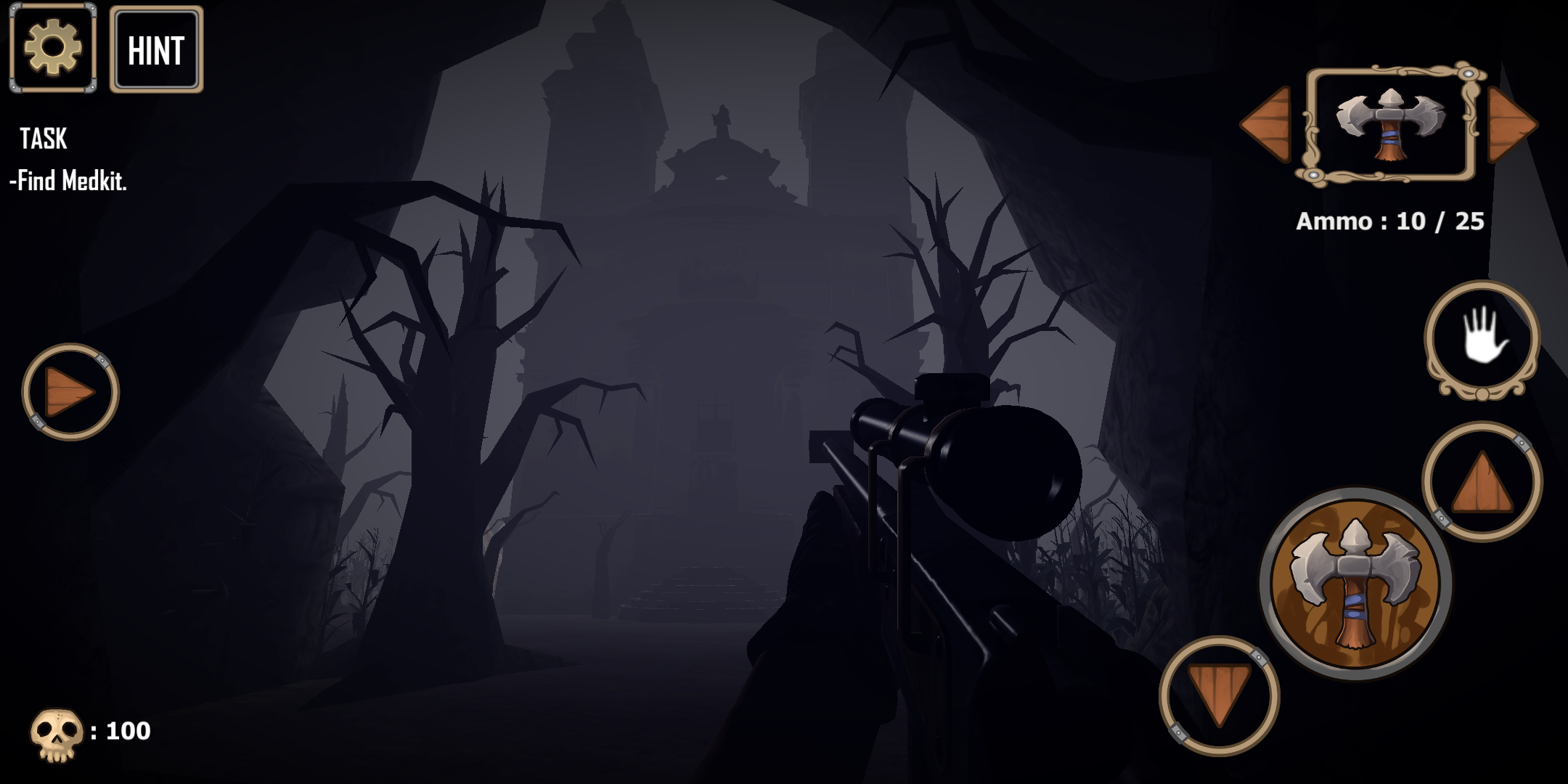 Scary Head : Horror Zone screenshot game