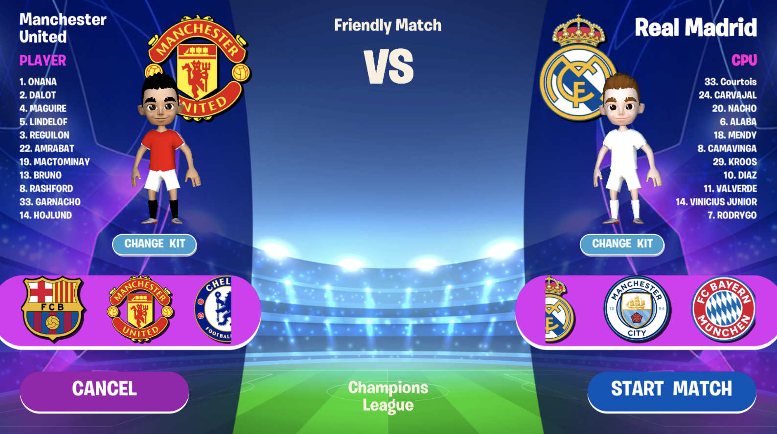 Soccer Manager 2024 게임 스크린샷