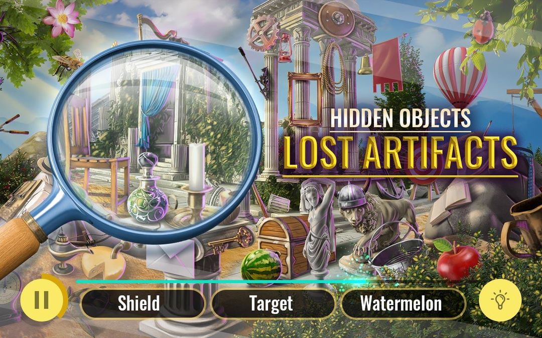 Screenshot of Legend Of The Lost Artifacts: Finding Objects Game