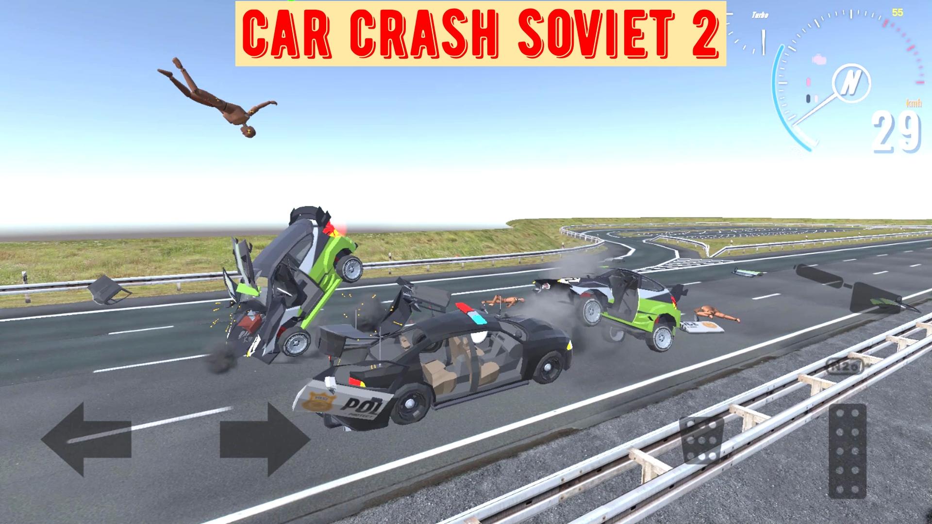 Скриншот игры Car Crash Soviet 2