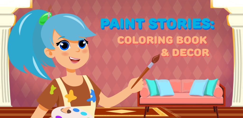 Banner of Paint Stories: Coloring Book & Decor 1.23.5