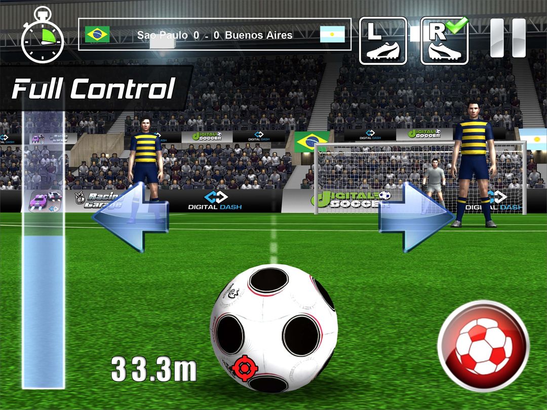 Digital Soccer 게임 스크린 샷