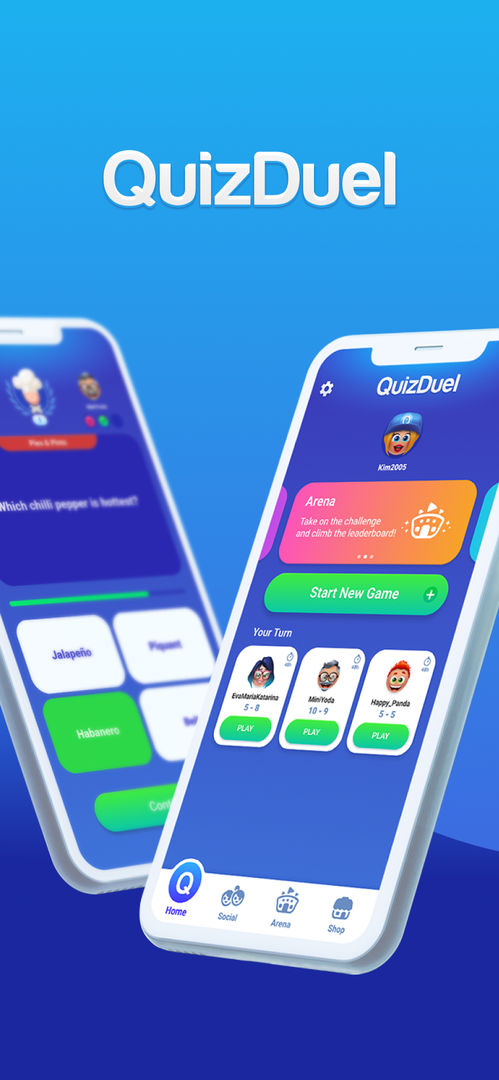 QuizDuel! Quiz & Trivia Game ภาพหน้าจอเกม