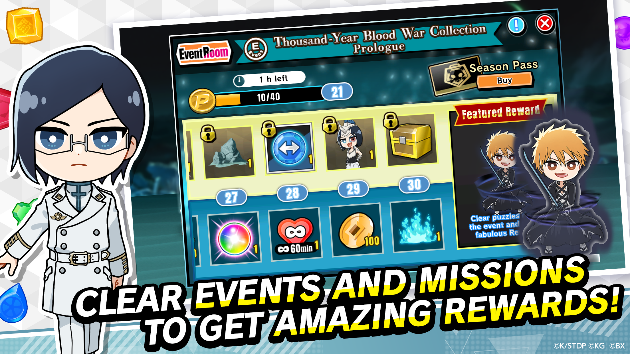 BLEACH Soul Puzzle Game Screenshot