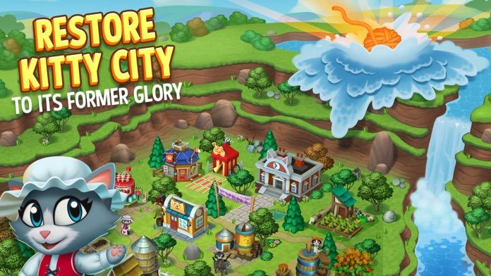 Kitty City: Harvest Valley ภาพหน้าจอเกม