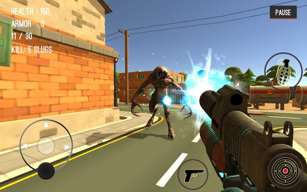 Screenshot of Monster Killing City Strike 3