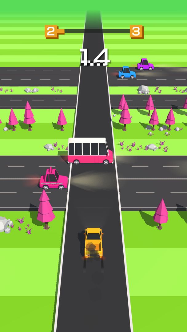 Traffic Run!: Driving Game screenshot game