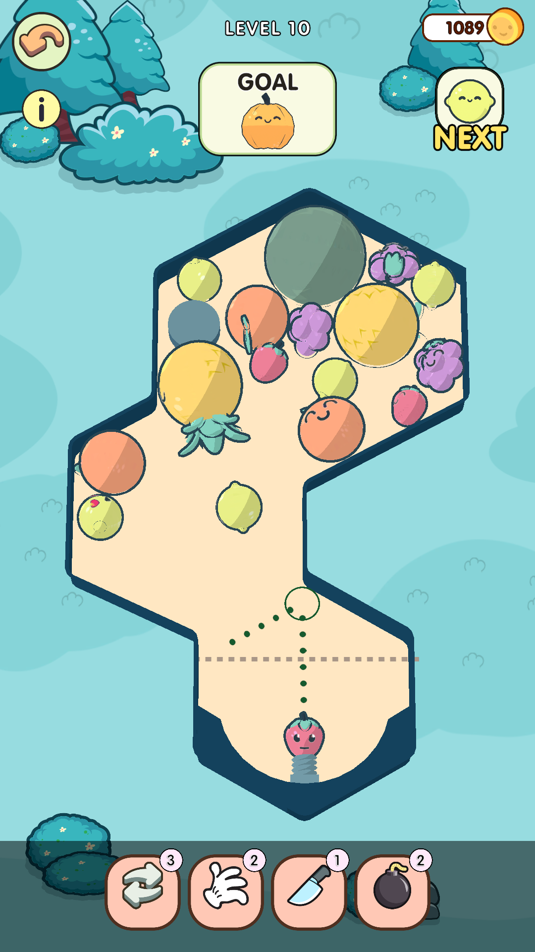 Pool Melon Game Screenshot