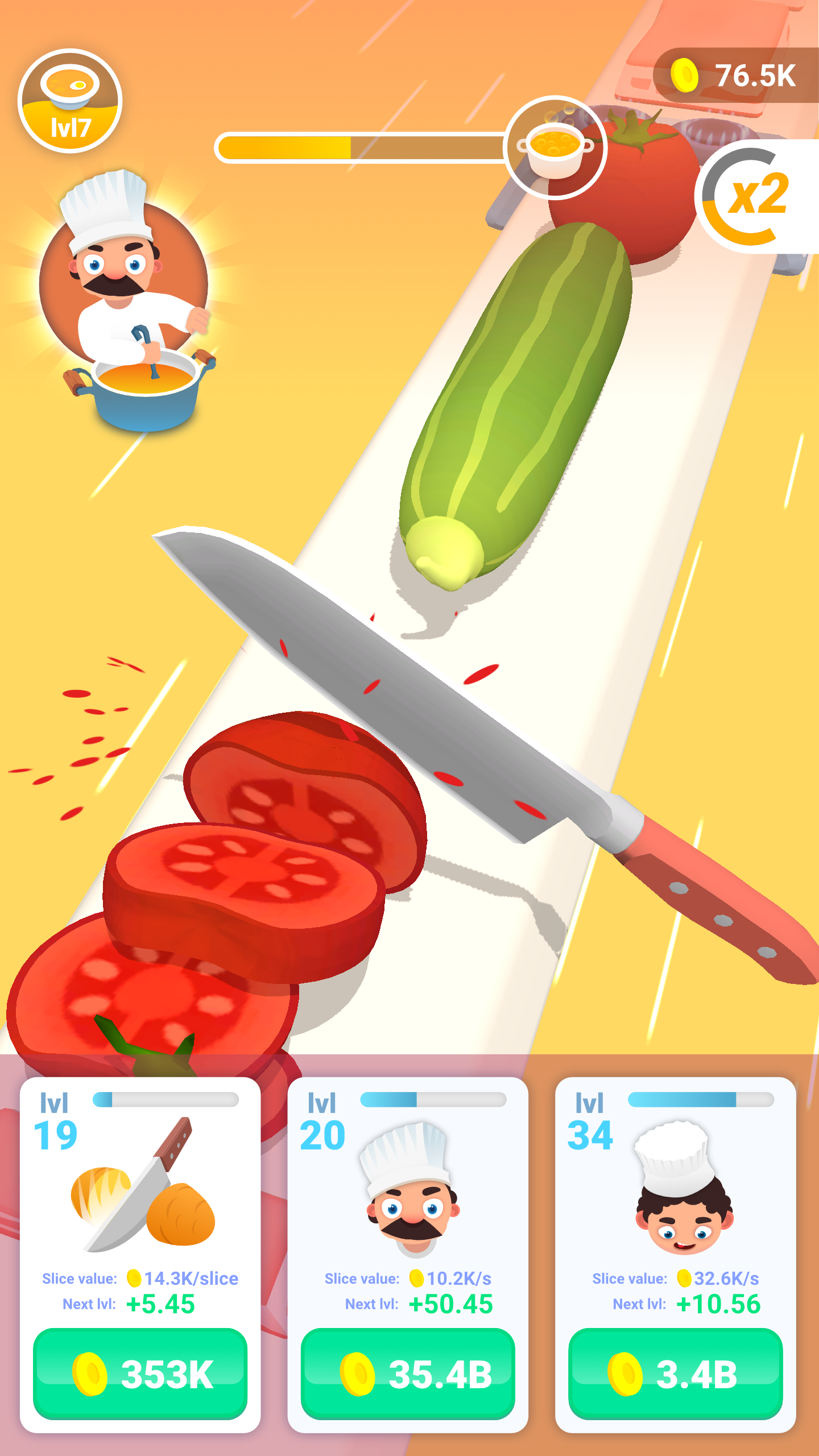 Screenshot of Chef Dash