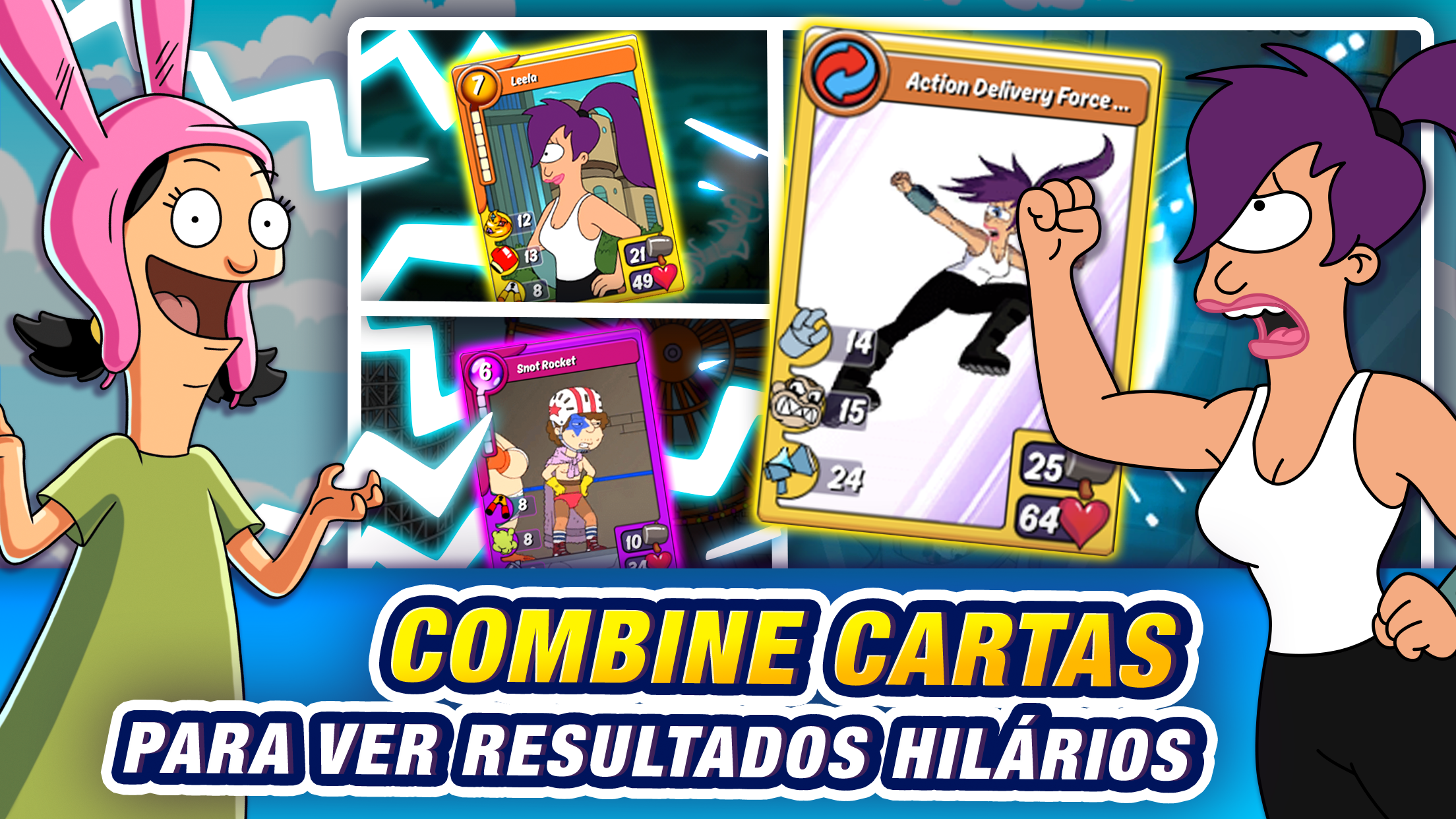 Captura de Tela do Jogo Animation Throwdown: TQFC