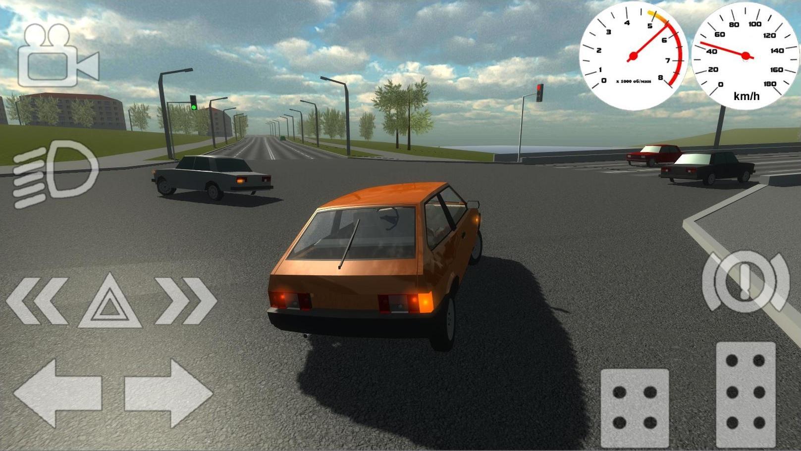 Russian Classic Car Simulator Game Screenshot
