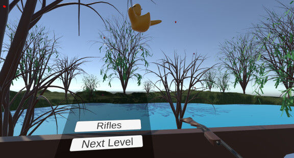 Screenshot of Duck Hunt VR