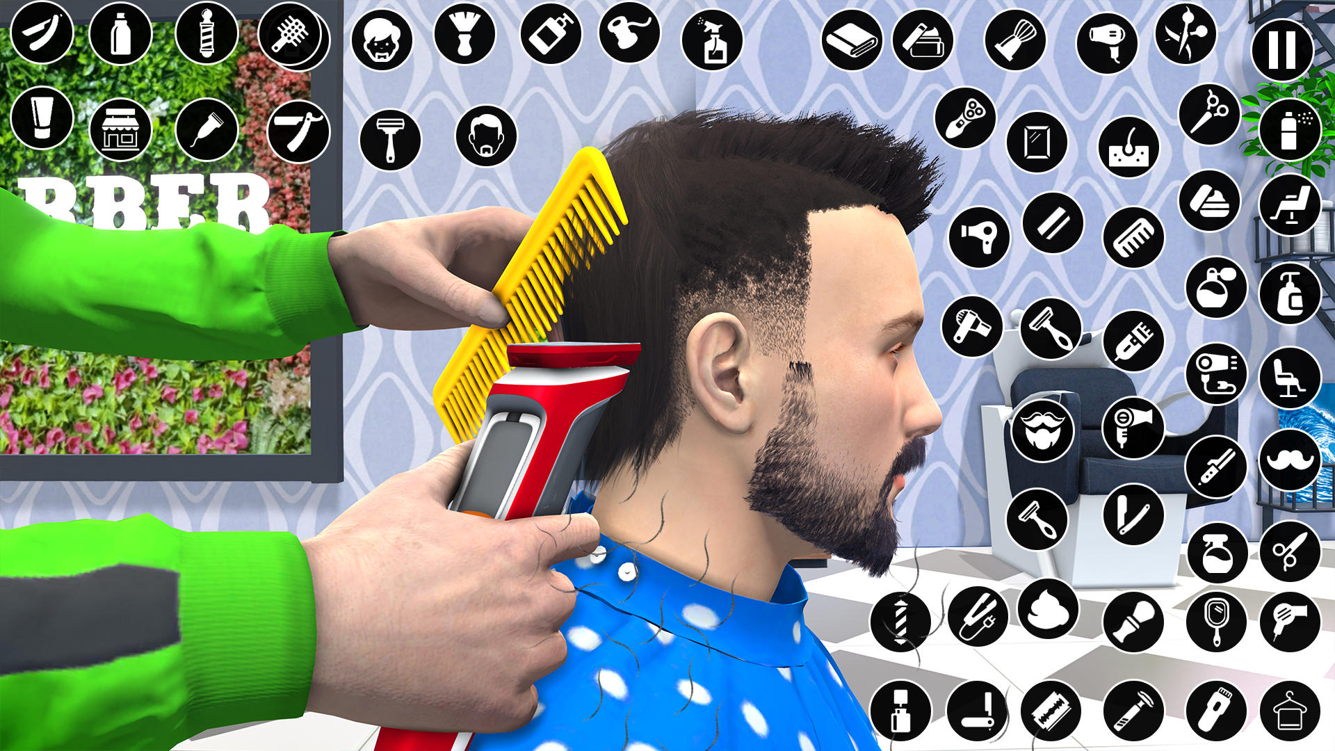 Barber shop game store online