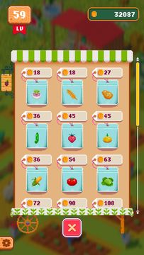 キュービックファーム - 放置で遊べる農場ゲームで暇つぶし ゲームのスクリーンショット
