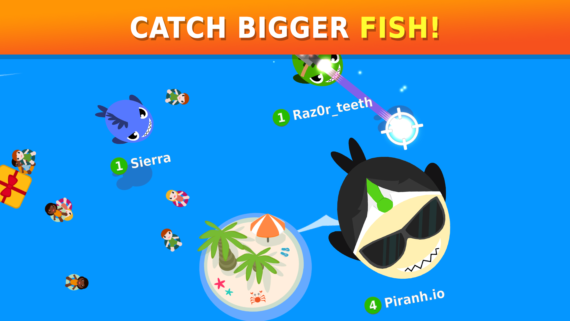 Piranh.io Game Screenshot