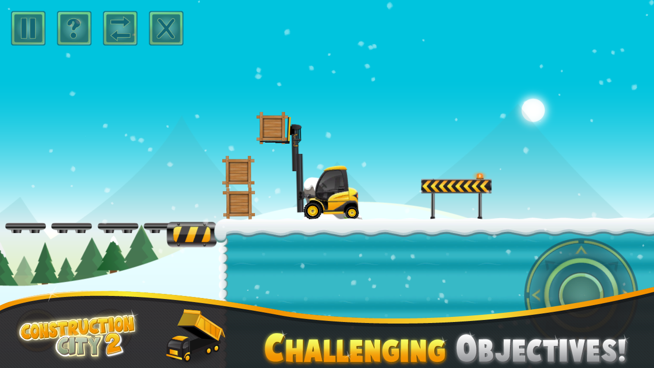 Construction City 2 Winter Game Screenshot
