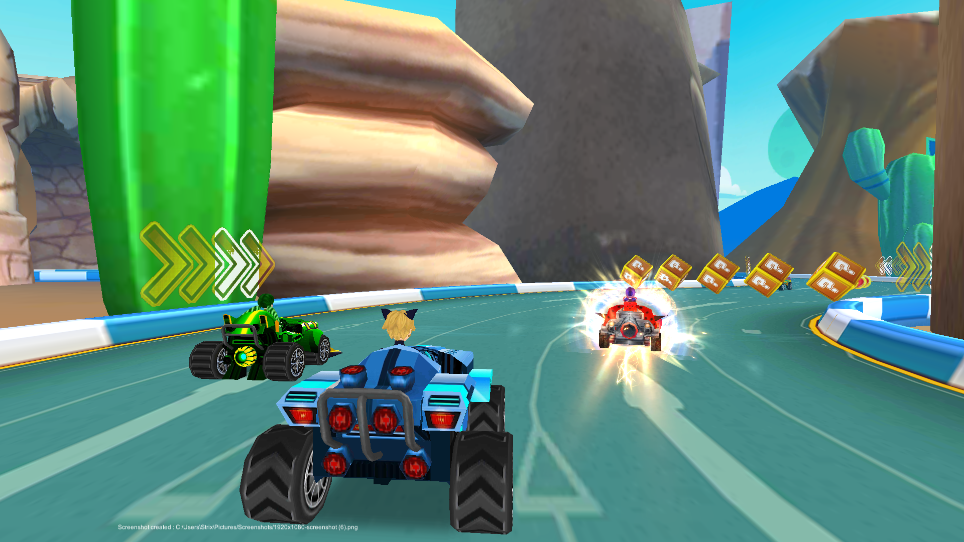 3D ladybug Go Kart: Buggy Kart Racing Game Screenshot