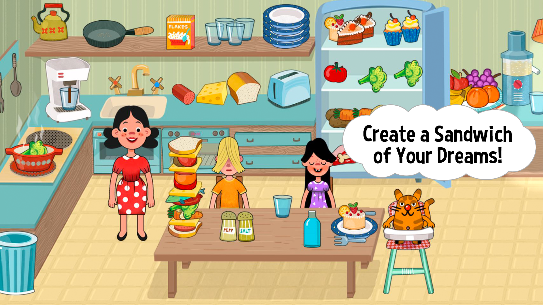 Pepi House: Happy Family Game Screenshot