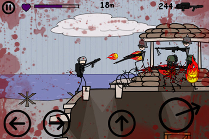 Doodle Army screenshot game